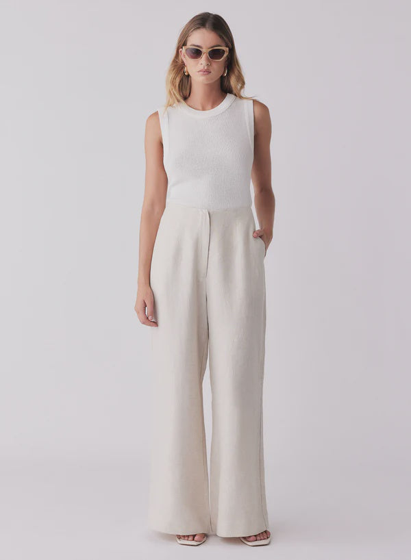 Esmaee Portsea Pant-Natural