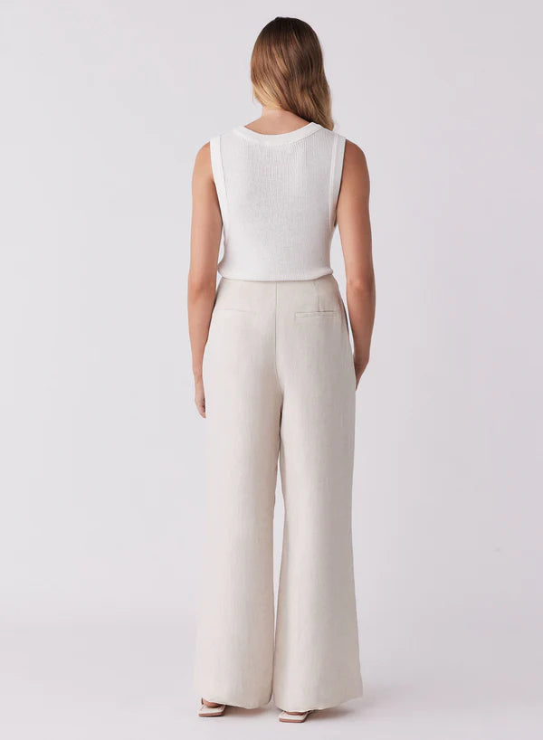 Esmaee Portsea Pant-Natural