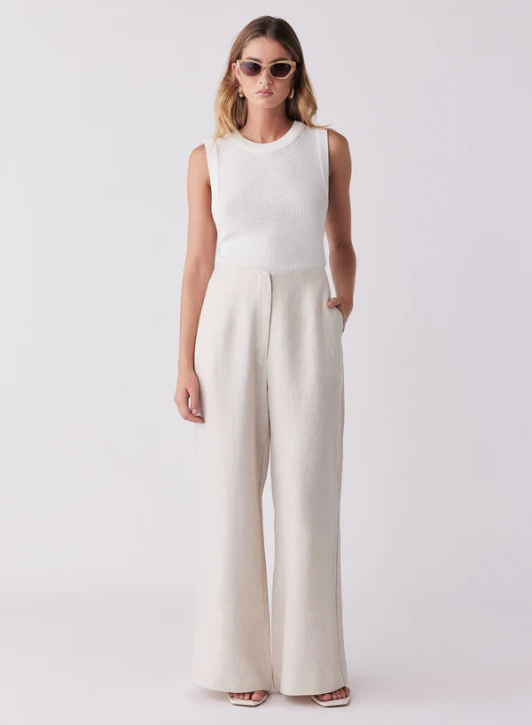 Esmaee Portsea Pant-Natural