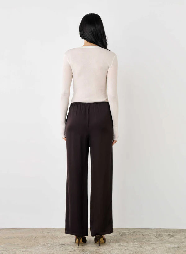 Esmaee Mercer Pant - Dark Chocolate