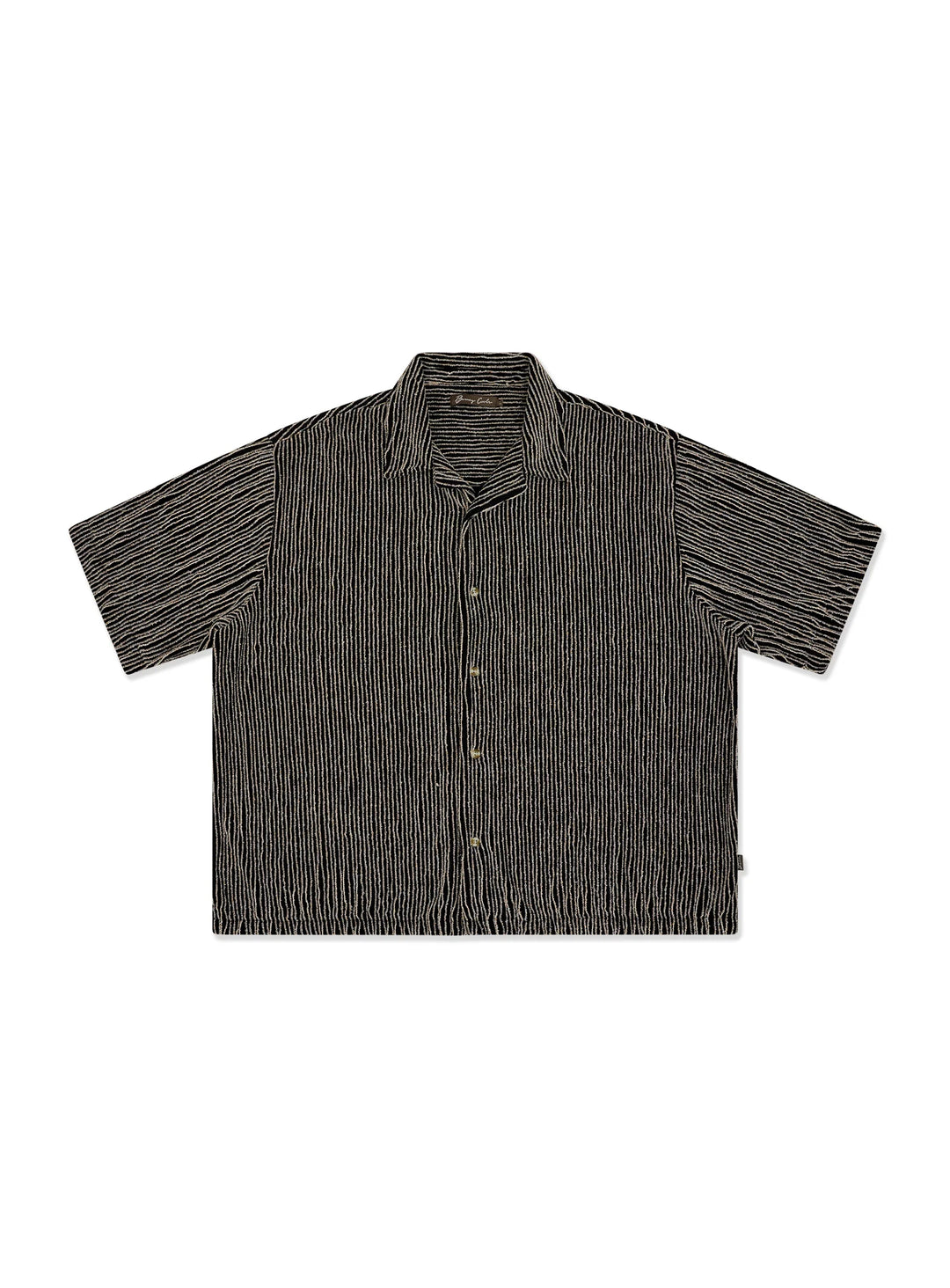 Barney Cools Crop Shirt-Black