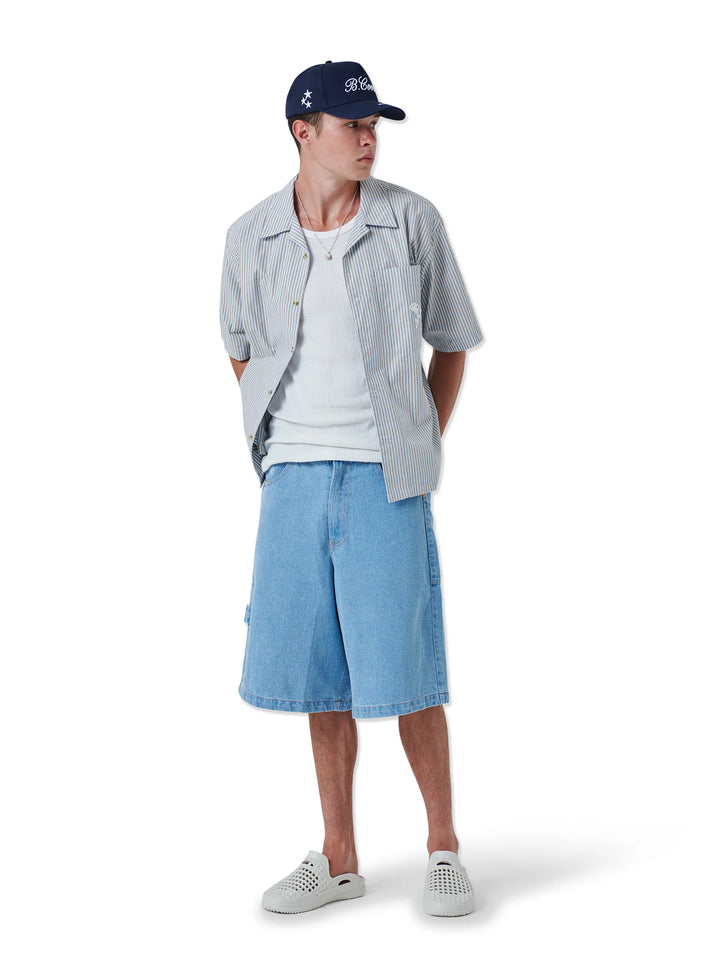 Barney Cools Boathouse Shirt-Blue