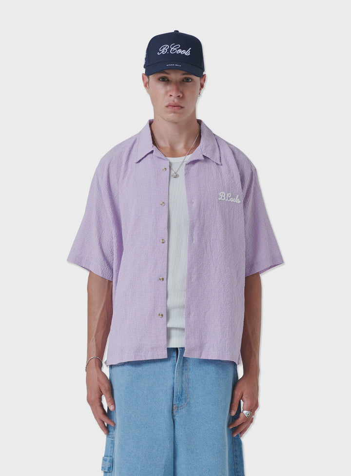 Barney Cools Script Shirt-Pink