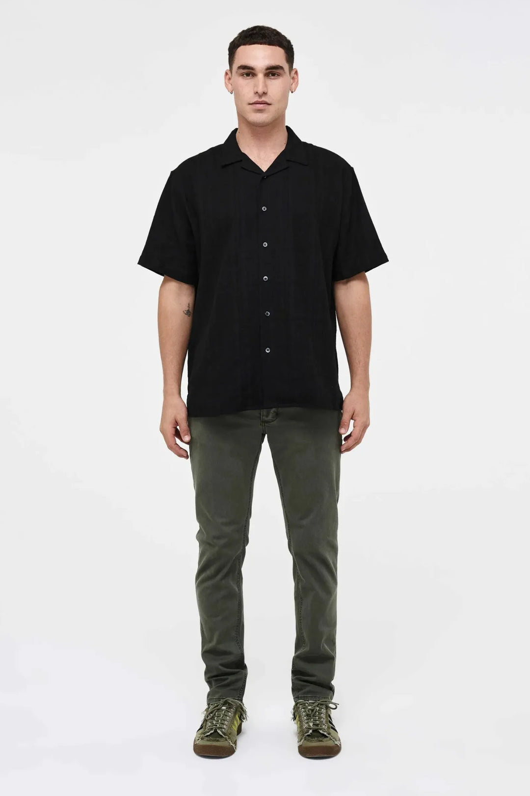 Neuw Denim Lou Slim Twill Jean - Military