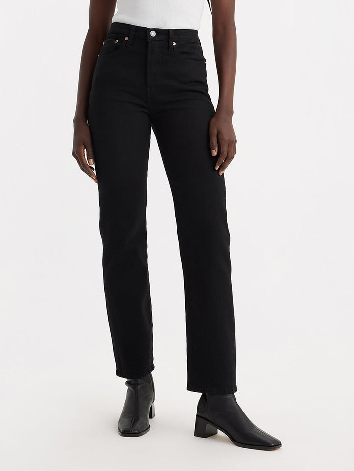 Levi's Wedgie Straight Jean - Black Sprout