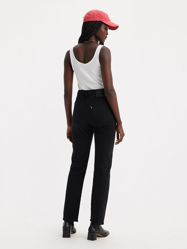 Levi's Wedgie Straight Jean - Black Sprout