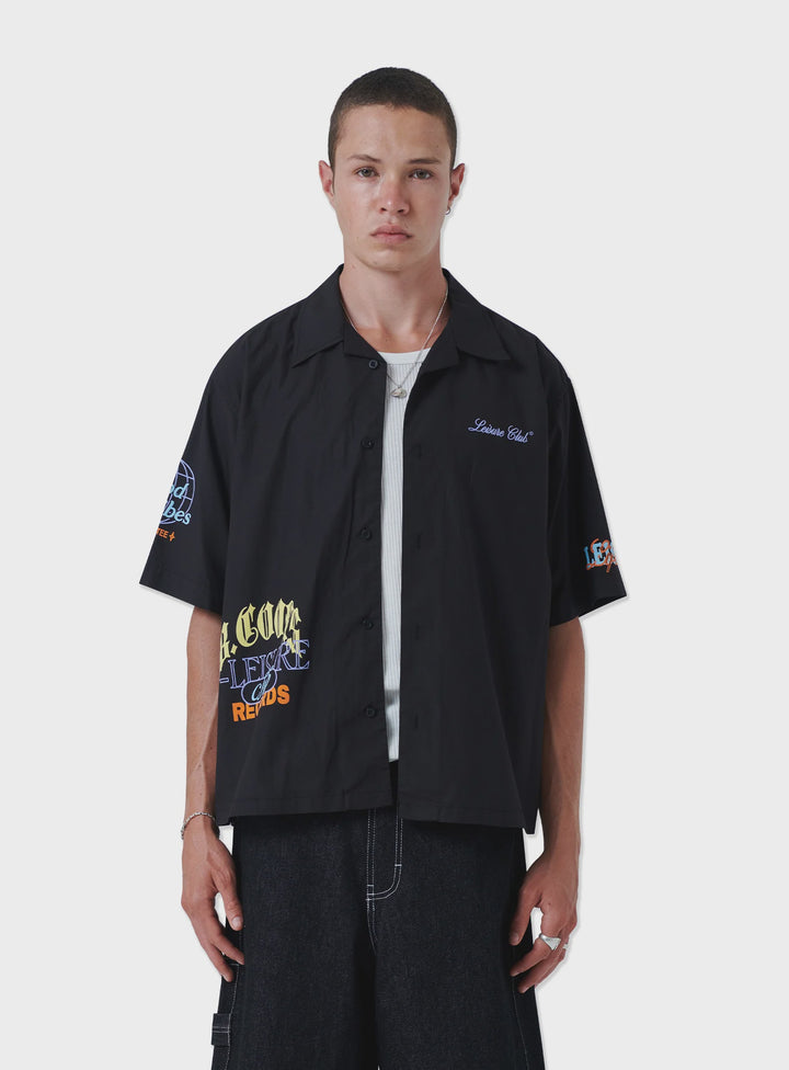 Barney Cools Medley Shirt-Black