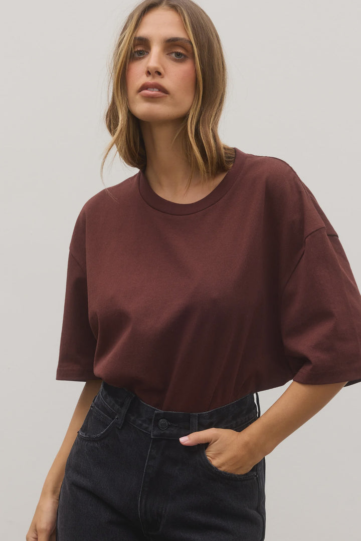 Bayse Jonas Boyfriend Tee - Ember