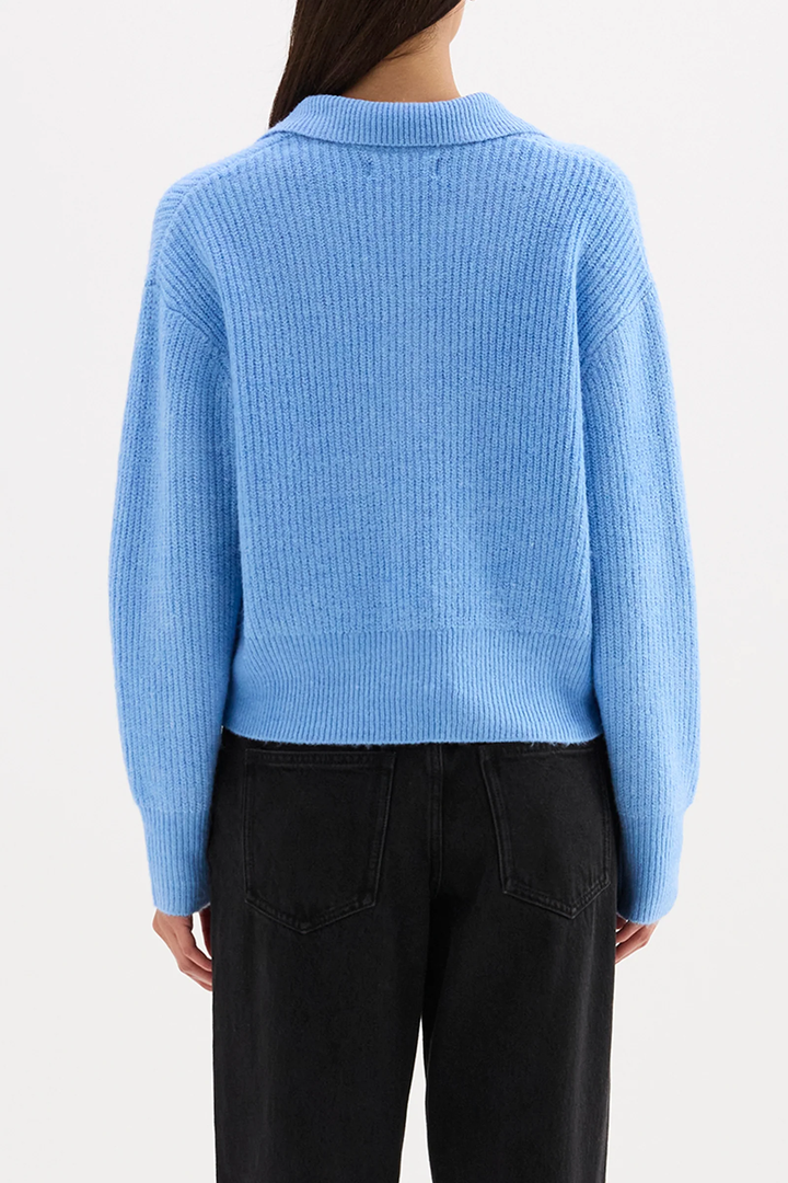 Nude Lucy Coleen Rugby Knit - Horizon