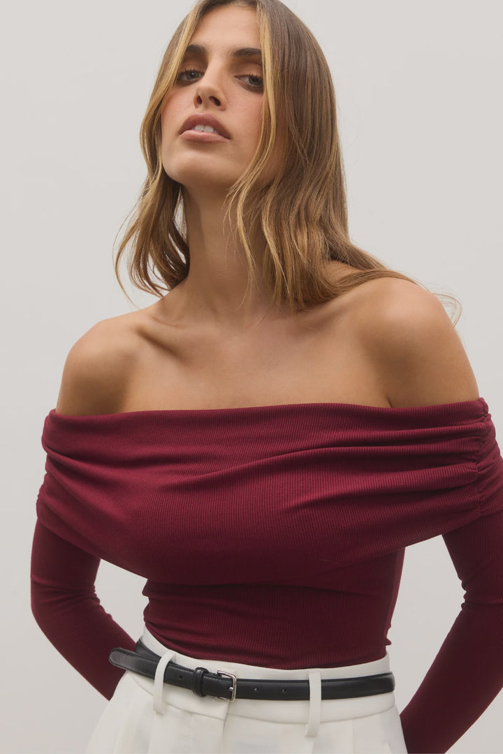 Bayse Alessandra Top - Wine