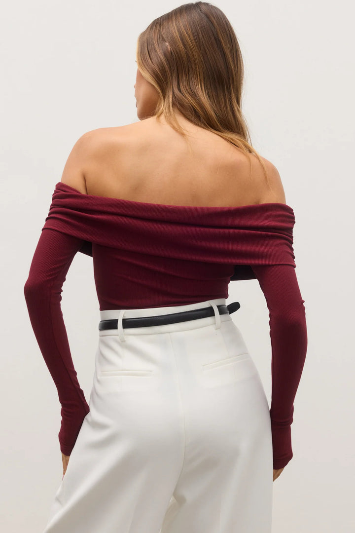 Bayse Alessandra Top - Wine
