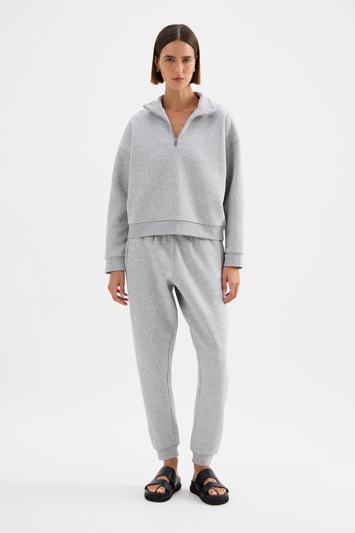 Nude Lucy Carter Classic Track Pant - Grey Marle