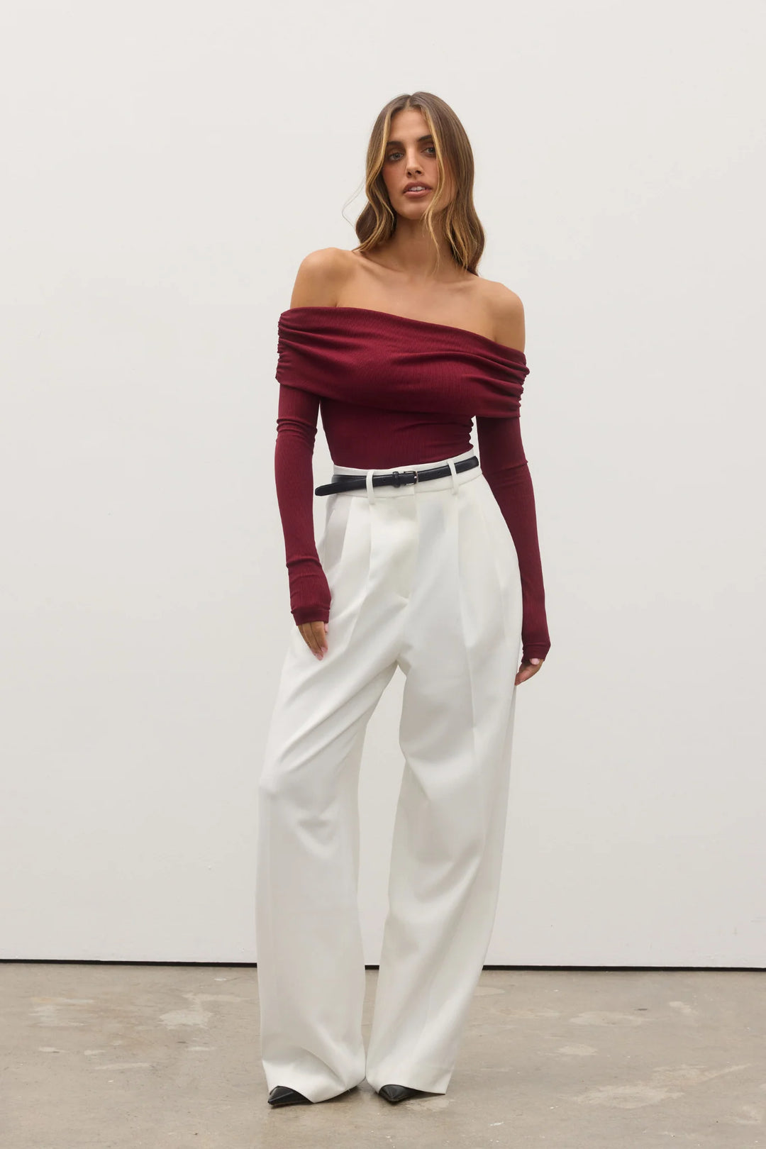 Bayse Alessandra Top - Wine