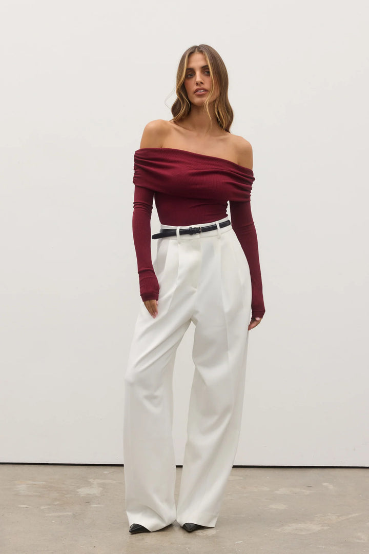 Bayse Alessandra Top - Wine
