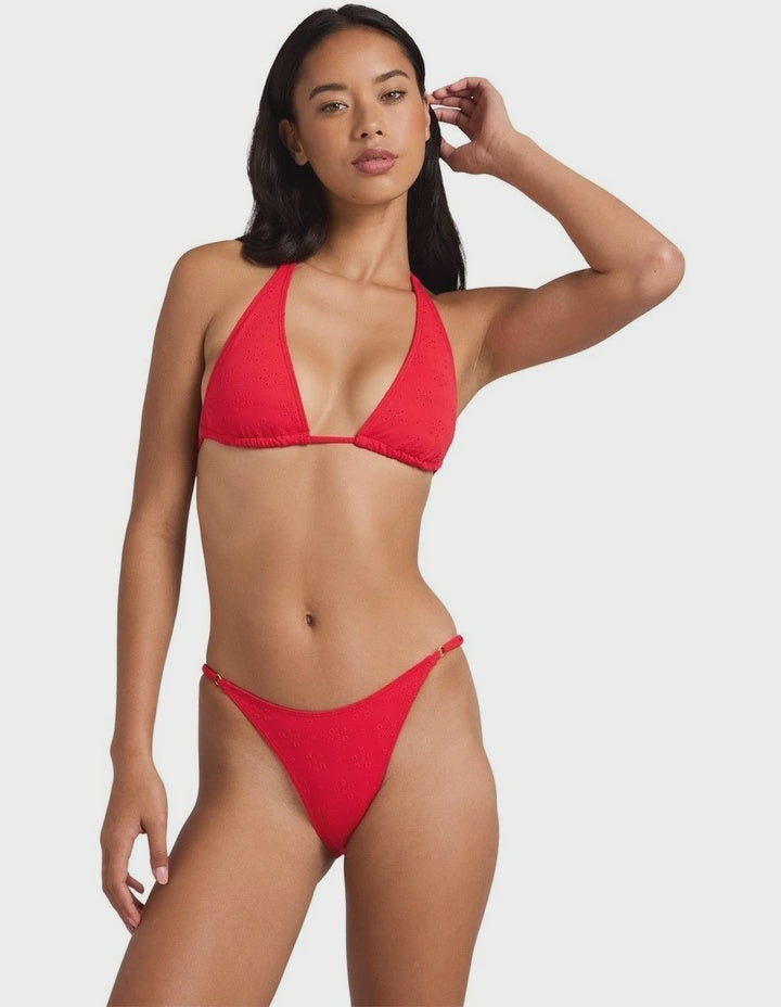 Billabong Simply Sweet Zoe Bikini Bottom - Hibiscus