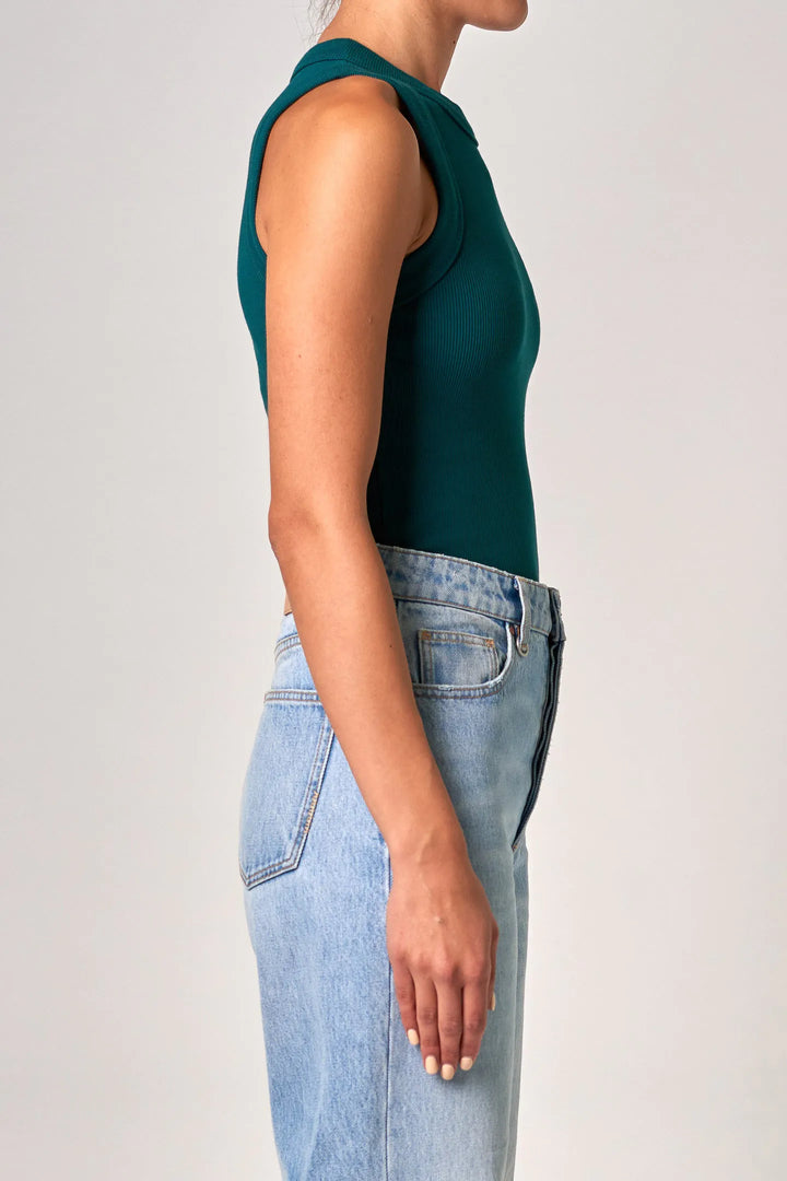 Neuw Denim Jonesy Singlet - Deep Jade