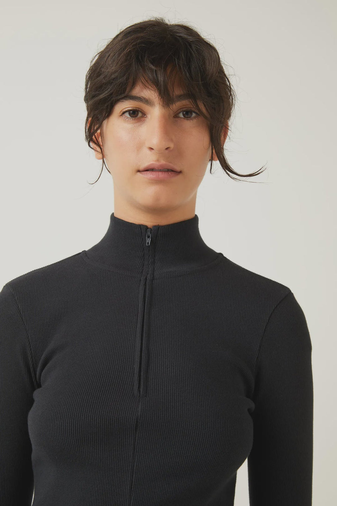 Jonesy Zip Top - Black