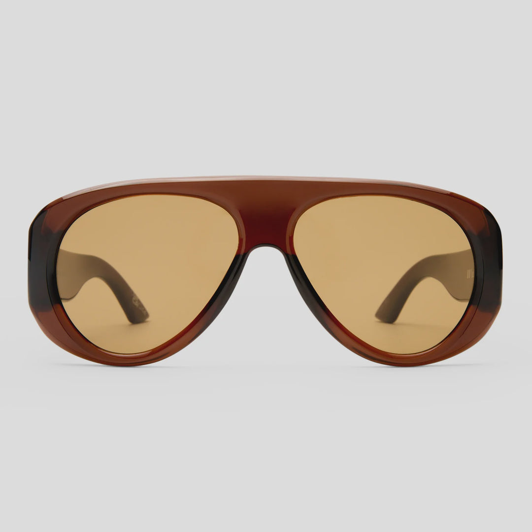 Le Specs Dream Boat Sunglasses - Cocoa