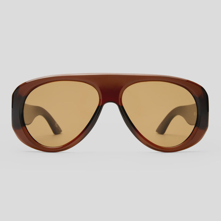 Le Specs Dream Boat Sunglasses - Cocoa
