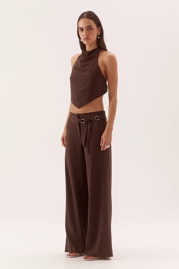 Sovere Sadie Top - Dark Chocolate