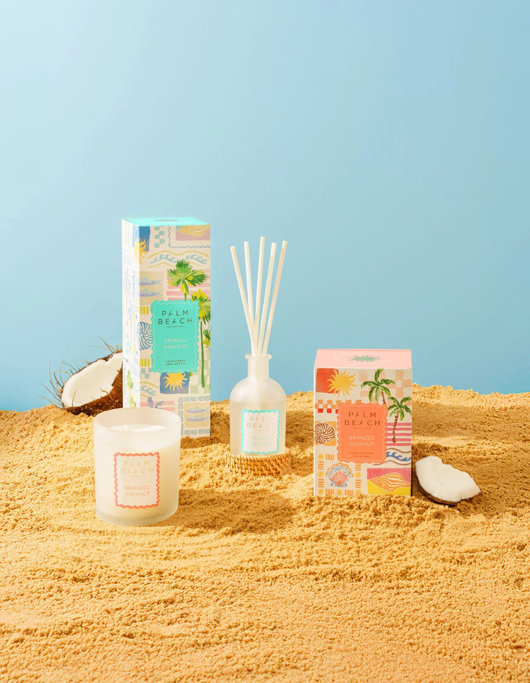 Palm Beach Collection 200ml Reed Diffuser Limited Edition - Bronzed Coconut