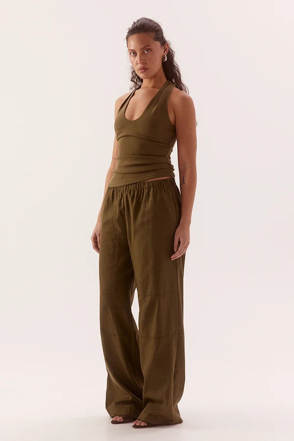 Sovere Lora Tank - Deep Khaki