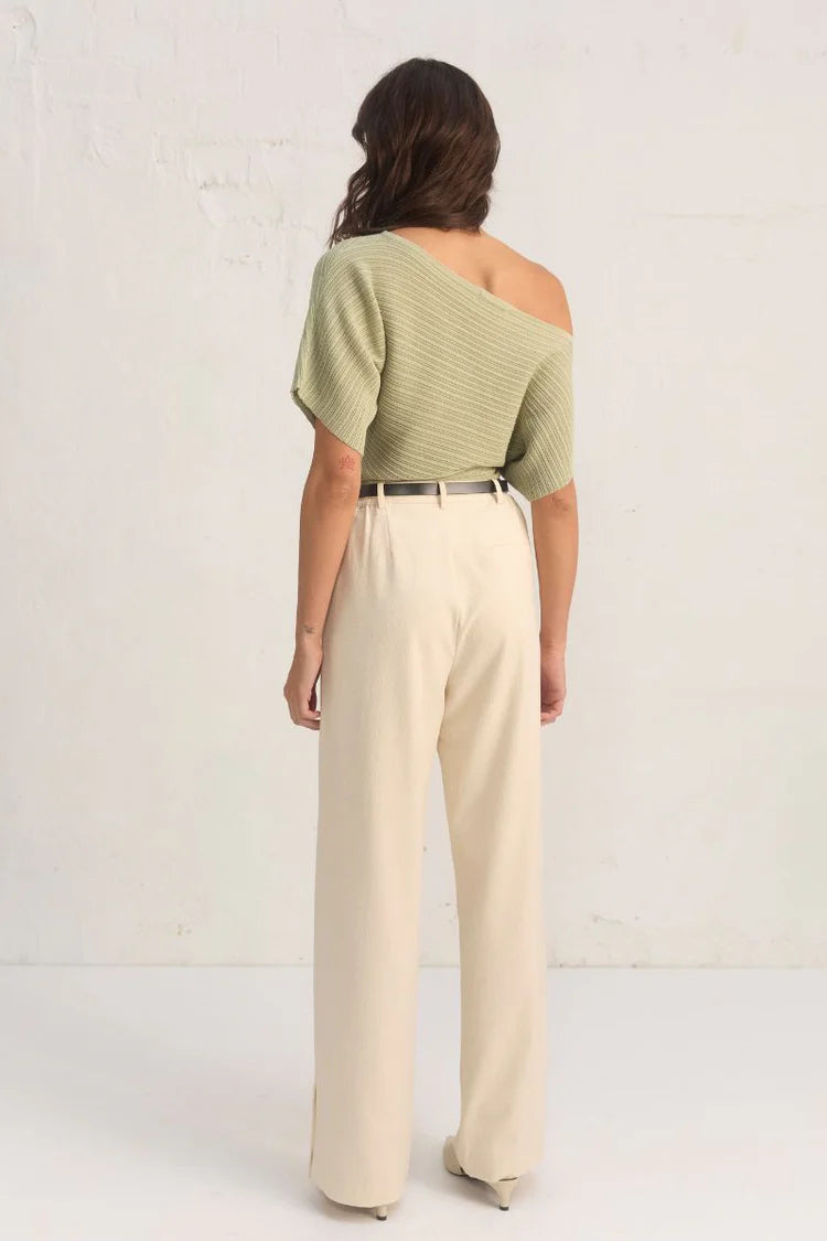 MØN RENN Celest Knit Top - Sage