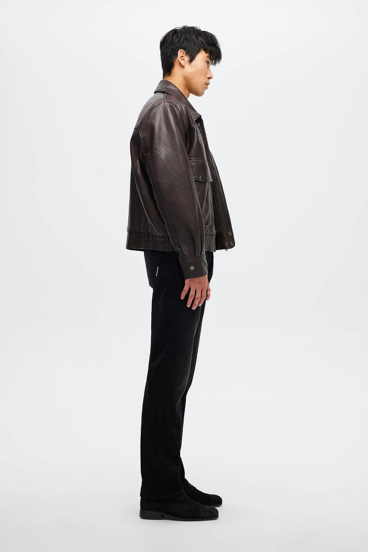 Neuw Denim Ray Straight Jean - Riviera - Faded Black