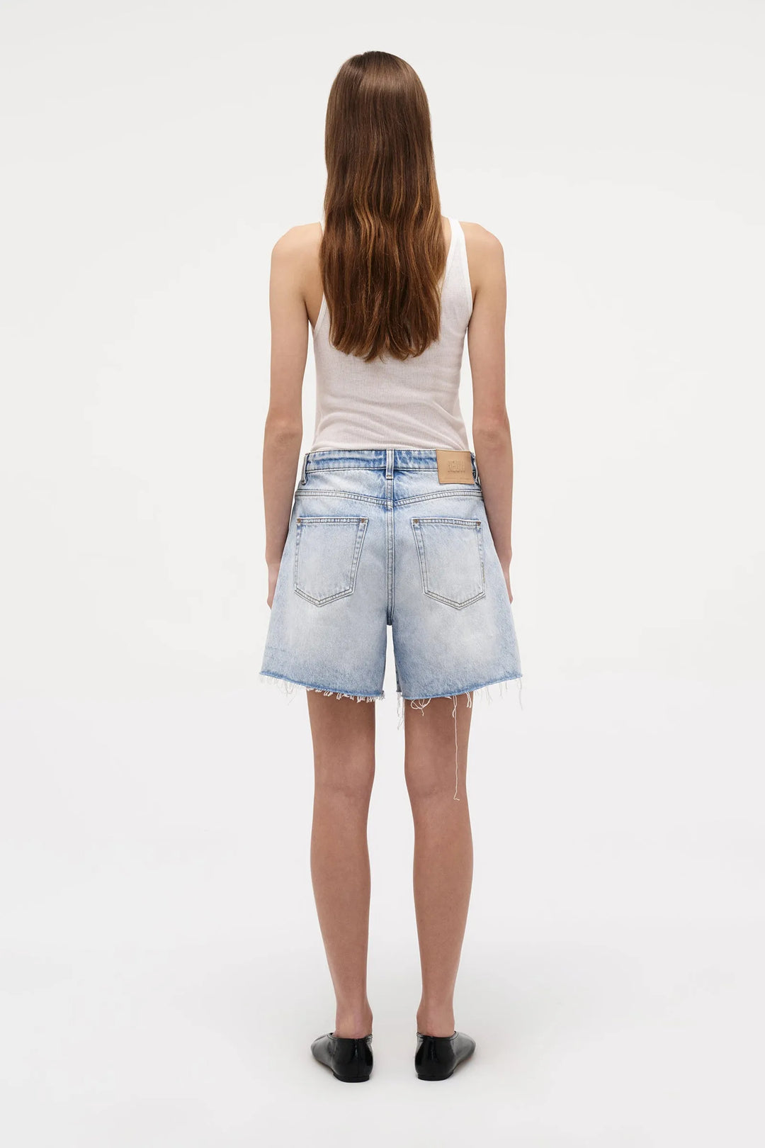 Neuw Denim Eva Mid Denim Short - Mode - Light Vintage Indigo