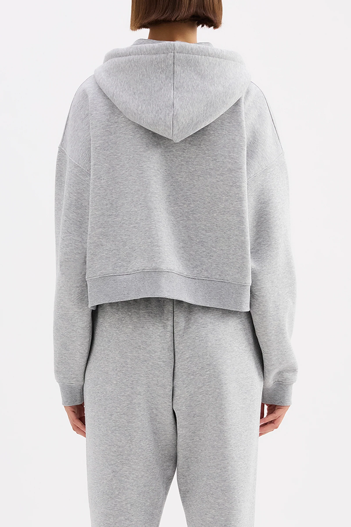 Nude Lucy Carter Zip Up Hoodie - Grey Marle