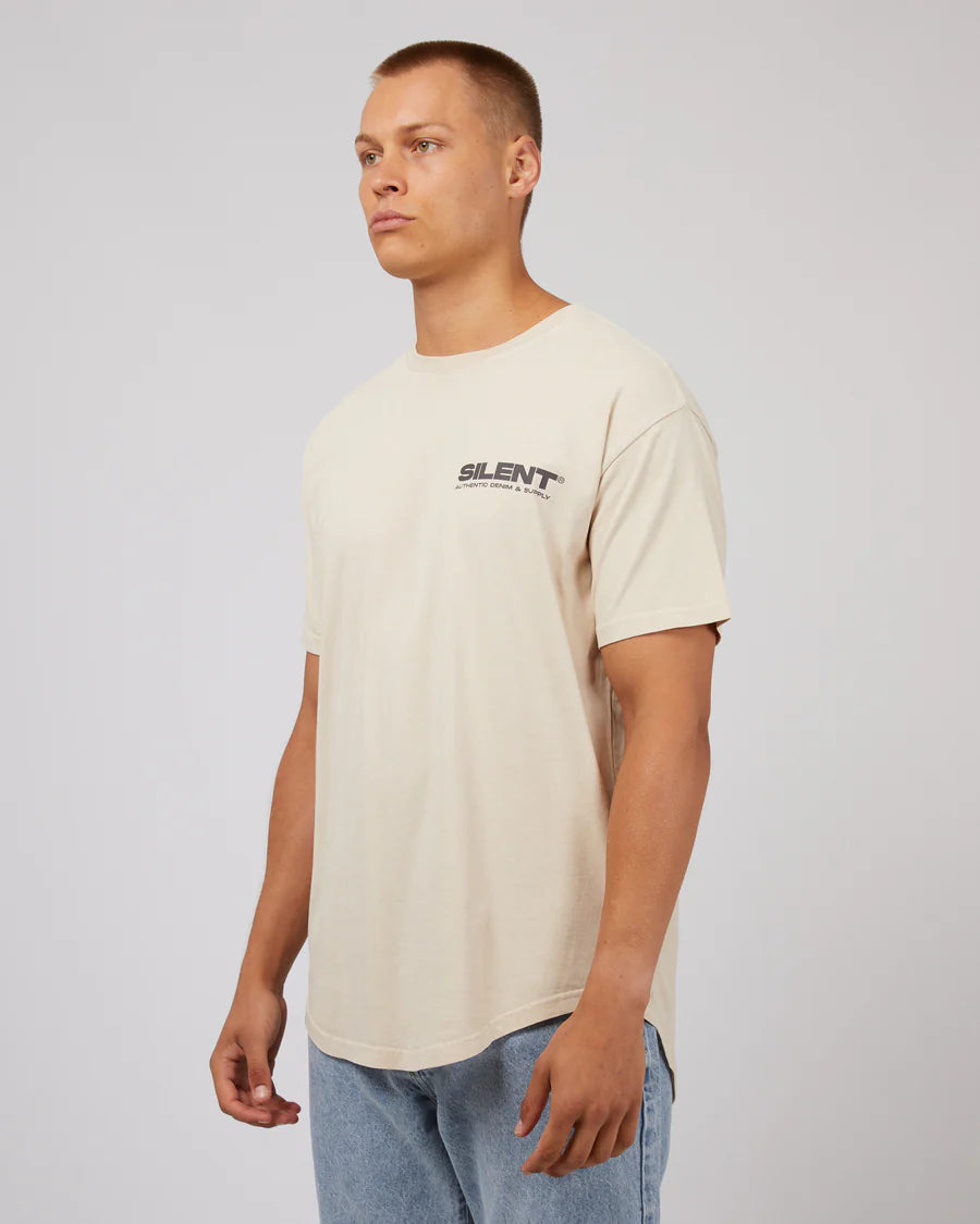 Silent Theory Raptor Tee - Chalk