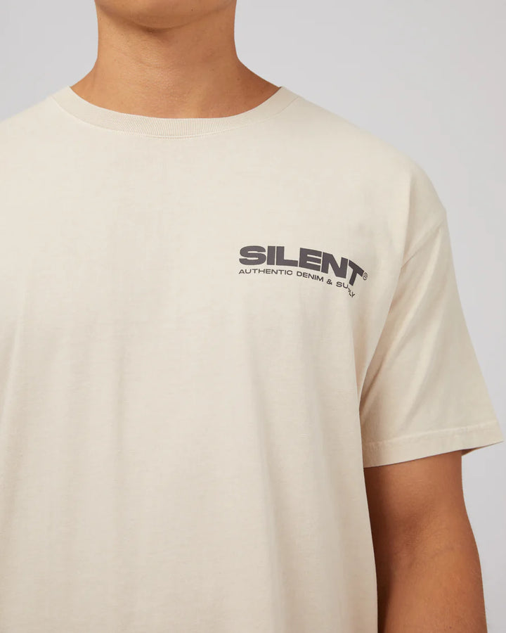 Silent Theory Raptor Tee - Chalk