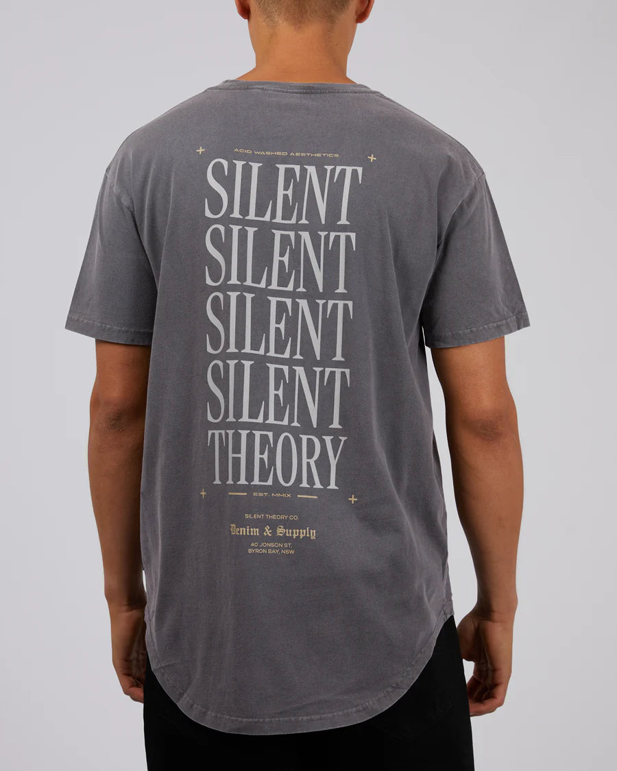 Silent Theory Empire Tee - Coal