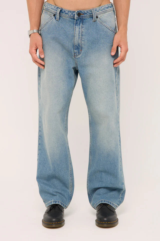 Abrand A5 Baggy Jean - Nicky - Tint Mid Blue