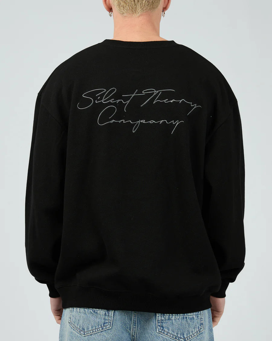 Silent Theory PK Script Crew - Black