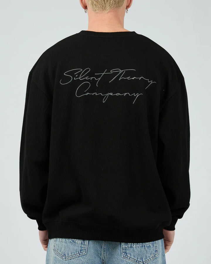 Silent Theory PK Script Crew - Black