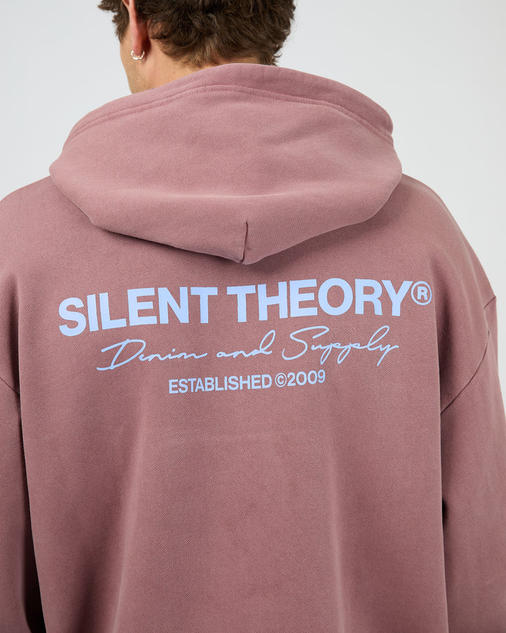 Silent Theory Vital Hoodie - Plum