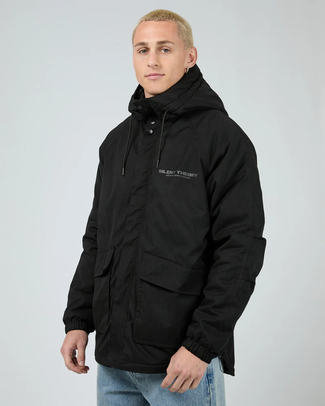Silent Theory Setback Jacket - Black
