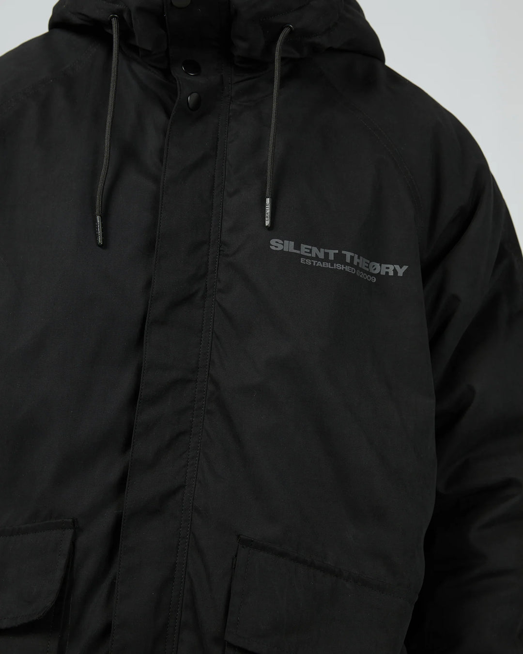 Silent Theory Setback Jacket - Black