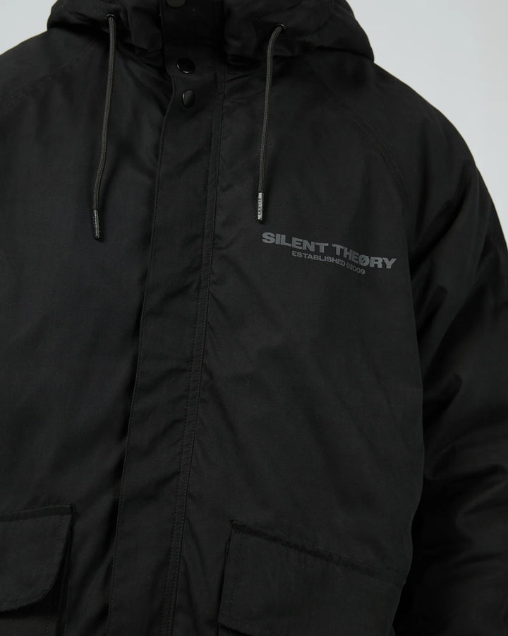 Silent Theory Setback Jacket - Black