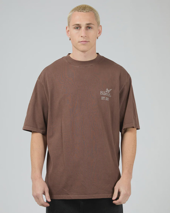 Silent Theory Insomnia Tee - Chocolate