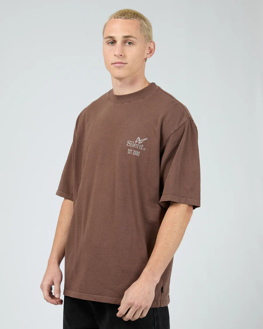 Silent Theory Insomnia Tee - Chocolate