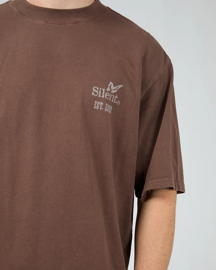Silent Theory Insomnia Tee - Chocolate