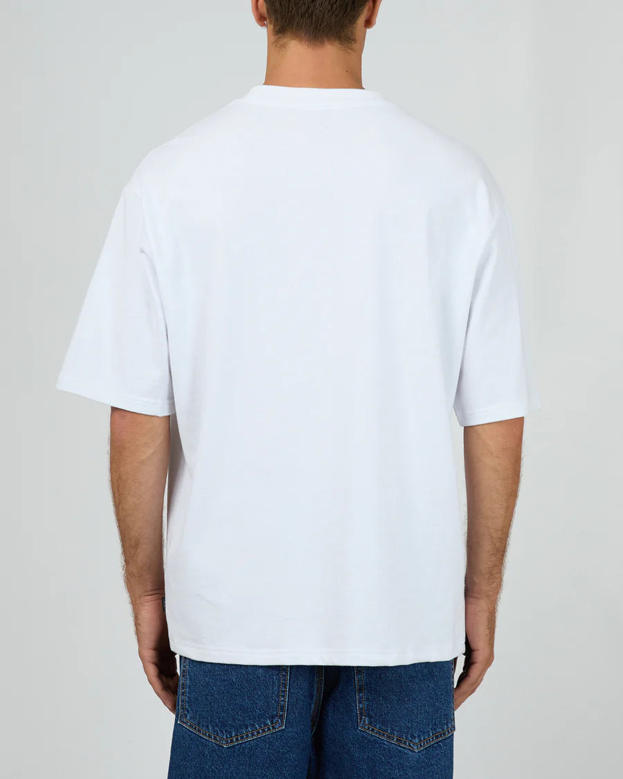 Silent Theory Classic Emb Tee - White