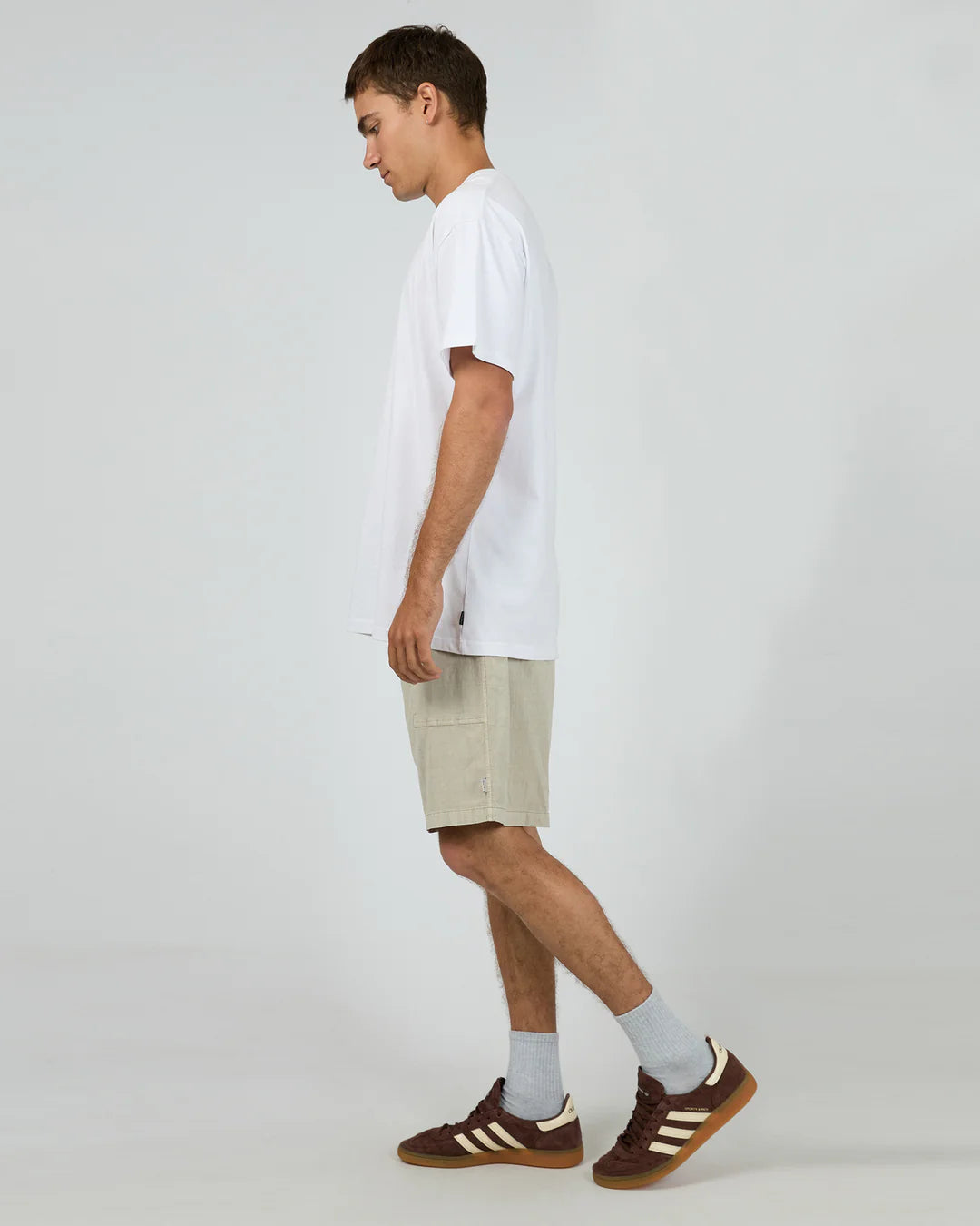 Silent Theory Ew Patch Pocket Short - Brown