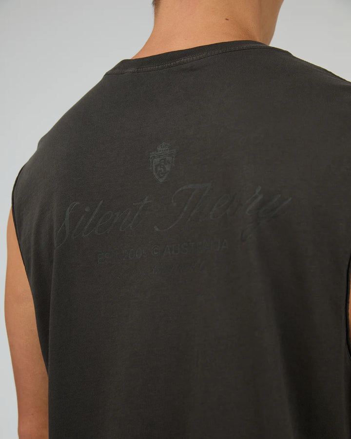 Silent Theory Legacy Muscle Tank - Charcoal