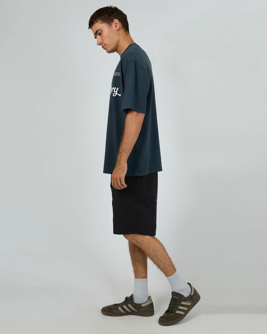 Silent Theory Authentic Box Tee - Navy