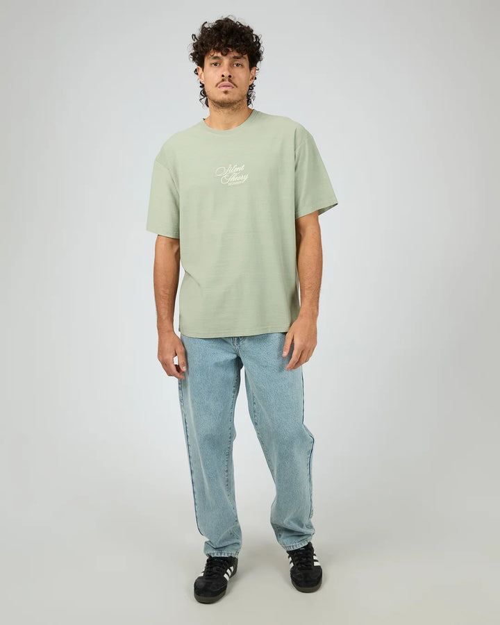 Silent Theory Signature Tee - Sage