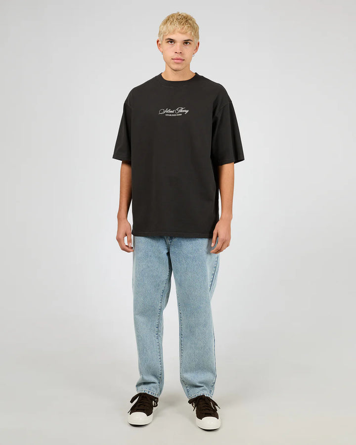 Silent Theory Stride Tee - Charcoal