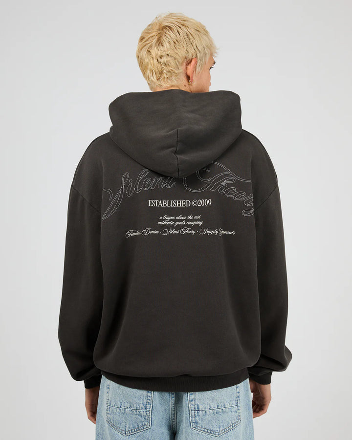 Silent Theory Stride Hoodie - Charcoal